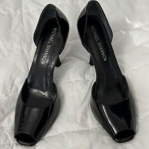 Michael Shannon Black Patent Leather